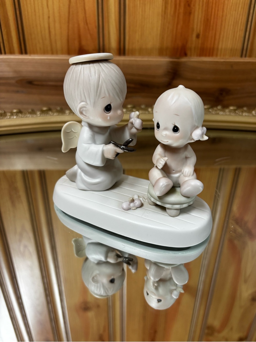 Precious Moments “Baby’s First Hair Cut” from 1984